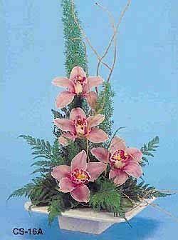 1 dal kesme orkide �i�e�i aranjman� Anneye , sevgiliye her t�r sevene