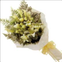 Ankara �i�ek g�nder firma �r�n�m�z 3 dal kazablanka buketi