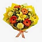 Ankara �i�ek g�nder firmas� �ahane �r�n�m�z K�r �i�ekleri ve gerbara buketi