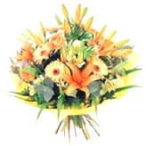 Sizlere �zel farkl� bir tanzim modeli taze k�r �i�ekleri demeti