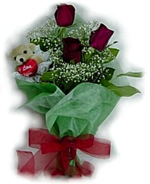 3 adet g�lden �i�ek buketi Sizlere �zel farkl� bir tanzim modeli