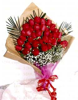 Ankara �i�ek�i sat��� sitemizden 19 adet k�rm�z� g�l buketi