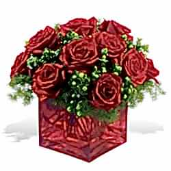 Sizlere �zel farkl� bir tanzim modeli sade cam ve g�ller Ankara �i�ek g�nder firmas� �ahane �r�n�m�z