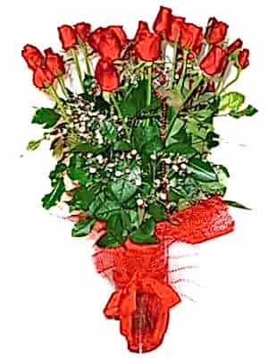 12 adet k�rm�z� g�l demeti Ankara �ankaya �i�ek�i firma �r�n�m�z