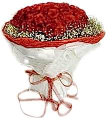41 adet kirmizi g�l buketi