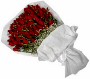 hediye �i�ek yolla 51 adet k�rm�z� g�l buket �i�e�i