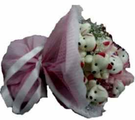 sevenlere �zel 12 adet ay�c�ktan ay� buketi