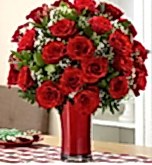 25 adet k�rm�z� g�l tanzim �i�e�i 