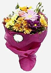 1 demet kar���k g�rsel buket Ankara anneler g�n� �i�ek yolla