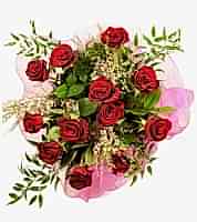 12 adet k�rm�z� g�l buketi Ankara 14 �ubat sevgililer g�n� �i�ek