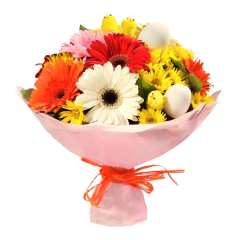 Kar���k mevsim buketi Mevsimsel �i�ek Ankara internetten �i�ek sipari�i