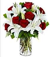 Vazoda g�rsel �i�ek tanzimi g�l kazablanka Ankara �i�ek�i ma�azas�