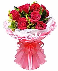 13 adet k�rm�z� g�l buketi Ankara �i�ek g�nderme sitemiz g�venlidir